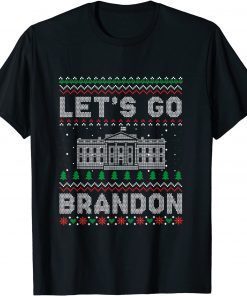 T-Shirt Let's Go Brandon Trump Ugly Christmas Sweater