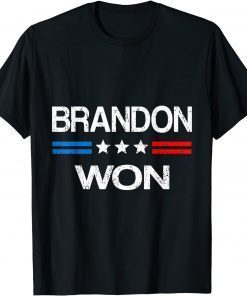 Brandon Won support Trump 2024 TShirt