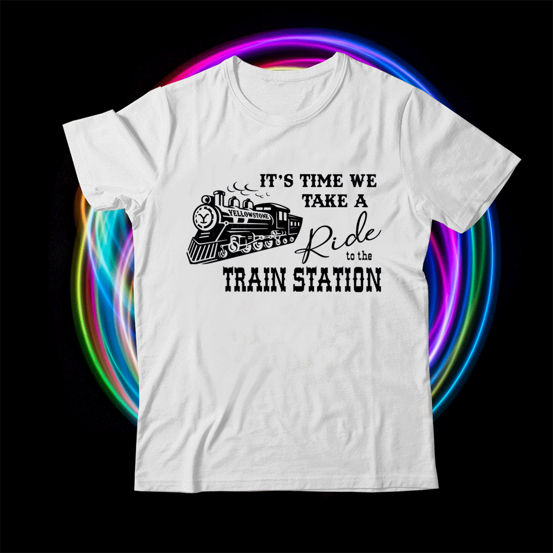 It's Time We Take A Ride To The Train Station Dutton Farm Tee Shirts