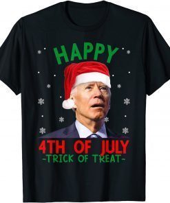 Joe Biden Funny Happy 4th Of July Christmas Ugly Sweater 2022 Shirts
