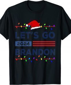 Official Lets Go Branson Brandon Lets Go Braden Christmas Trump 2024 T-Shirt