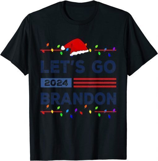 Official Lets Go Branson Brandon Lets Go Braden Christmas Trump 2024 T-Shirt