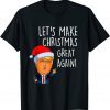 Official Trump Xmas Let's Make Christmas Great Again Official T-Shirt