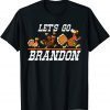 2021 Let's Go Brandon Thanksgiving Turkey Football Funny T-Shirt
