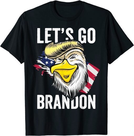 2021 Let's Go Brandon US Flag Funny Tee Shirts