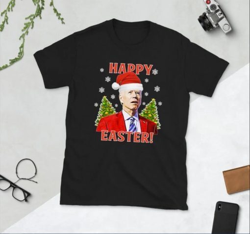 2022 Joe Biden confused “Happy Easter” Christmas T-Shirt