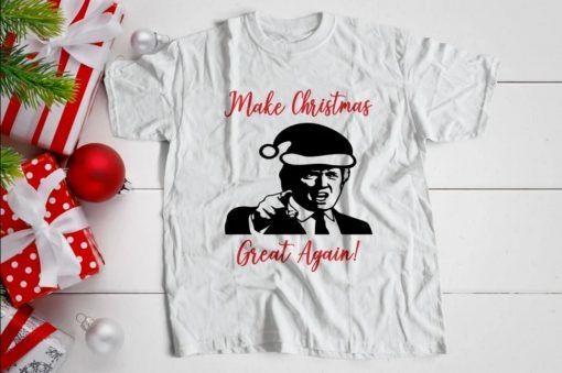 Official Make Christmas Great Again Funny Christmas Tee Shirts