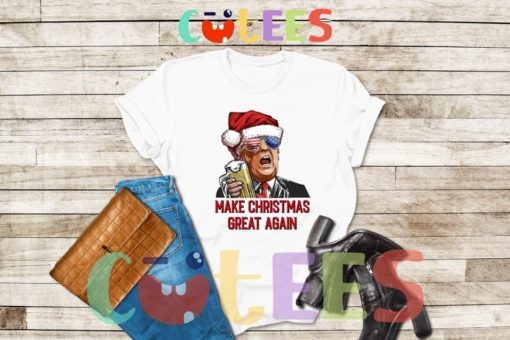 Official Make Christmas Great Again, Trump Christmas T-Shirt