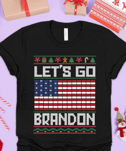 T-Shirt Let's Go Brandon Xmas