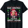 Trump 2024 Make Christmas Great Again Ugly Sweater Gift T-Shirt