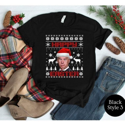 Classic Joe Biden Ugly Christmas, Biden Ugly Christmas TShirt