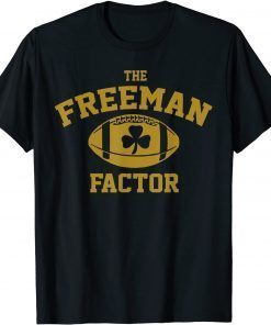 2022 The Freeman Factor Golden Standard Football for men women Classic T-Shirt