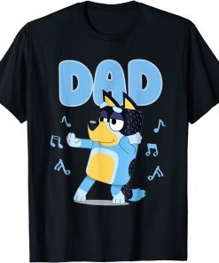 Classic Bluey Dad Mom Family For My Life Gifts T-Shirt