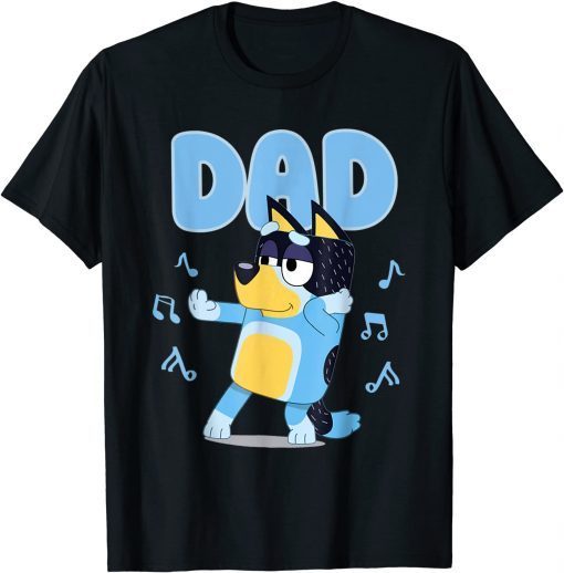 Classic Bluey Dad Mom Family For My Life Gifts T-Shirt