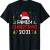 T-Shirt Family Christmas 2021 Matching Group