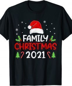 T-Shirt Family Christmas 2021 Matching Group