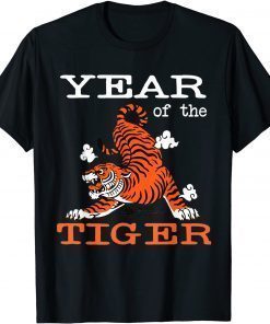 T-Shirt Happy Chinese New Year 2022 Zodiac Year of the Tiger