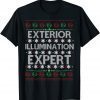 2022 Exterior Illumination Expert Christmas Light Decorator Unisex T-Shirt