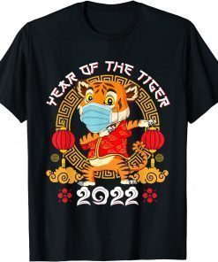 Chinese Zodiac Horoscope Decor New Year of the Tiger 2022 T-Shirt