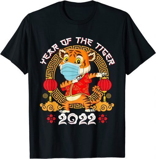 Chinese Zodiac Horoscope Decor New Year of the Tiger 2022 T-Shirt