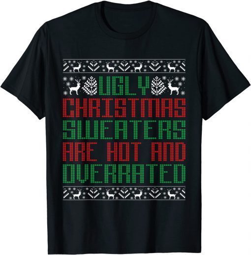 Christmas Shirt for Ugly Sweater Party Men Women Kids Gift T-Shirt