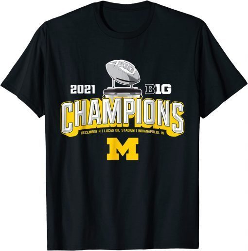 T-Shirt Michigan Big Ten Championships 2021