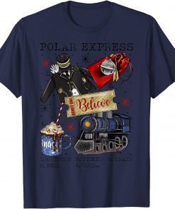 T-Shirt Christmas North Pole Polar Express All Abroad Xmas