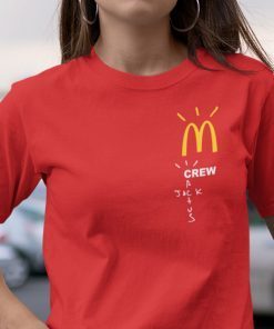 Travis Scott Mcdonalds Gift Tee Shirts