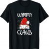 T-Shirt Glamma Claus Christmas Pajama Xmas