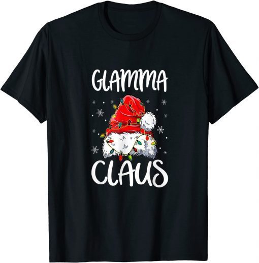 T-Shirt Glamma Claus Christmas Pajama Xmas