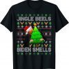 Anti Biden Jingle Bells Biden Smells Uglys Christmas Sweater Funny TShirt