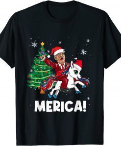 T-Shirt Trump Unicorn President Trump 2024 Christmas Gift