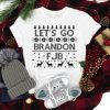 Christmas, Let's Go Brandon, Republican, Joe Biden Chant Tee Shirts