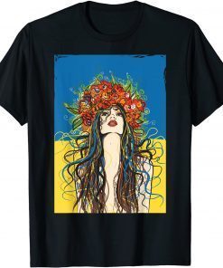 Ukraine Flag Fashionable Cool Ukrainian Village Vintage 2022 Shirt