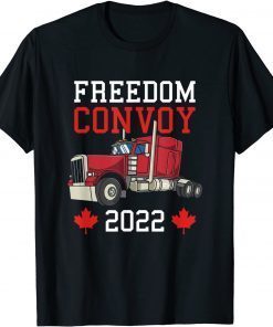 Freedom Convoy 2022 Canada Trucker Canadian Truck Support Classic Shirt