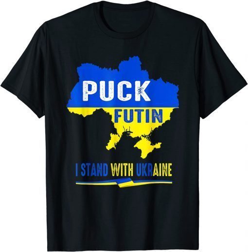 Ukrainian Lover I Stand With Ukraine Flag 2022 T-Shirt