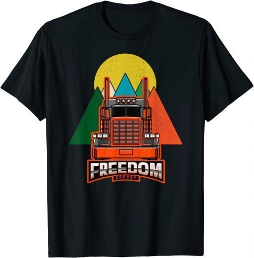 TShirt Freedom Convoy 2022 Support Canada Trucker Convoy