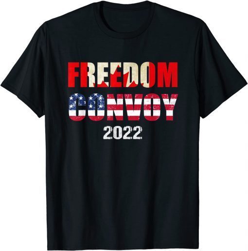 Official Canada Freedom Convoy 2022 Support Canadian Truckers Shirts