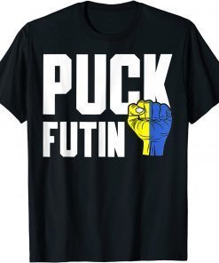Puck Futin Meme I Stand With Ukraine Ukrainian Lover Unisex T-Shirt