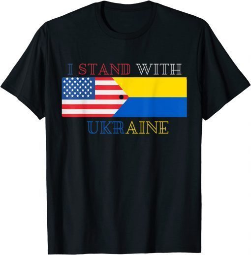 Ukrainian Lover I stand with Ukraine flag Classic T-Shirt