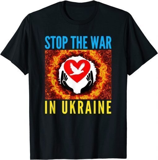 Puck Futin I Stand With Ukraine Stop The Massacre In Ukraine Shirt