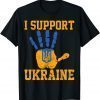 I Support Ukraine, Ukrainian Lover Support Flag T-Shirt