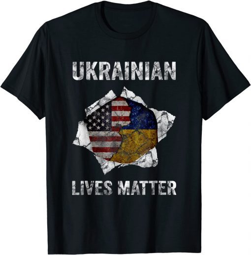 2022 Ukraine Ukrainian Flag Ukrainians flag Tee Shirts