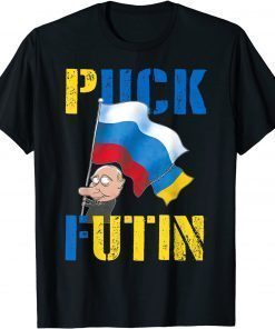 Puck Futin Meme I Stand With Ukraine Ukrainian Lover support 2022 T-Shirt