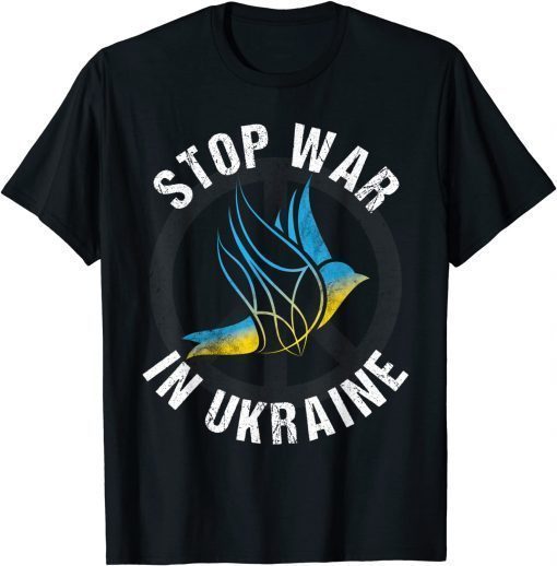 Stop war in Ukraina Support Ukraine I Stand With Ukraine ,No War Tee Shirts