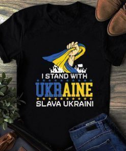 2022 Support Ukraine I Stand With Ukraine TShirt
