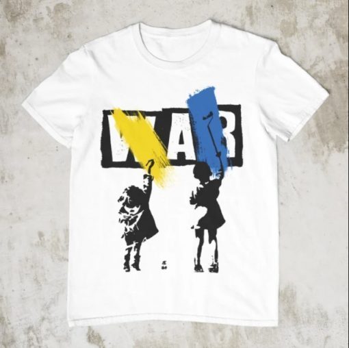 Stop War in Ukraine, Free Ukraine, Support Ukraine Official T-Shirt
