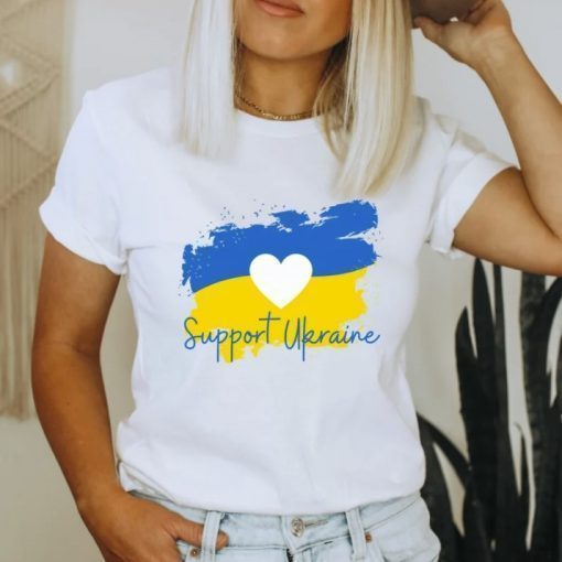 Classic love Ukraine ,Support Ukraine , I Support Ukraine, I Stand With Ukraine TShirt