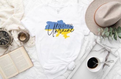 2022 Pray For Ukraine , Prayers for Ukraine, Stand with Ukraine Tee Shirts