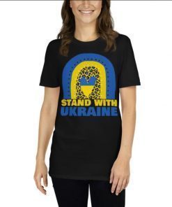 2022 Ukraine, I Stand With, Ukraine Heritage, Ancestry Trident TShirt